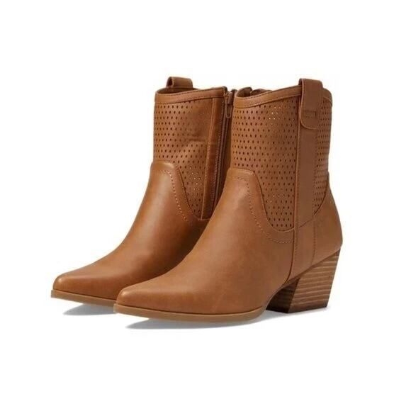 DV by Dolce Vita Kirby Ankle Boots Brown Tan Sz 5 Women's Pointy New - Picture 2 of 11